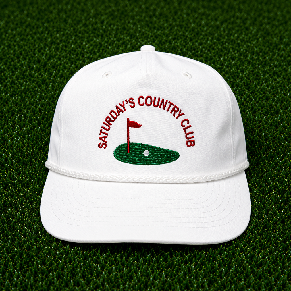 Retro Soft Saturday's Golf Greens Hat
