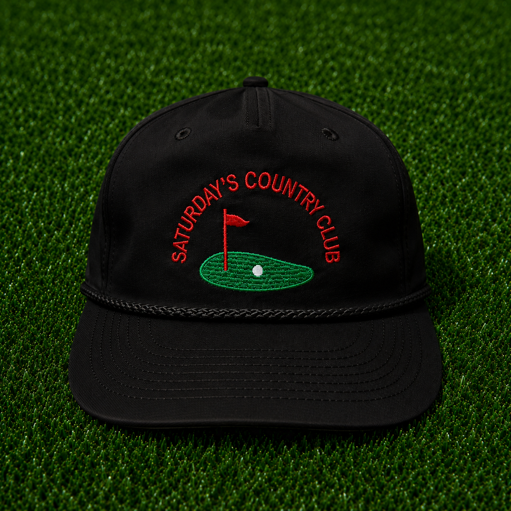 Retro Soft Saturday's Golf Greens Hat