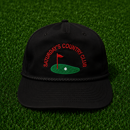 Retro Soft Saturday's Golf Greens Hat