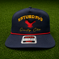 Saturday's Navy Eagle Snapback