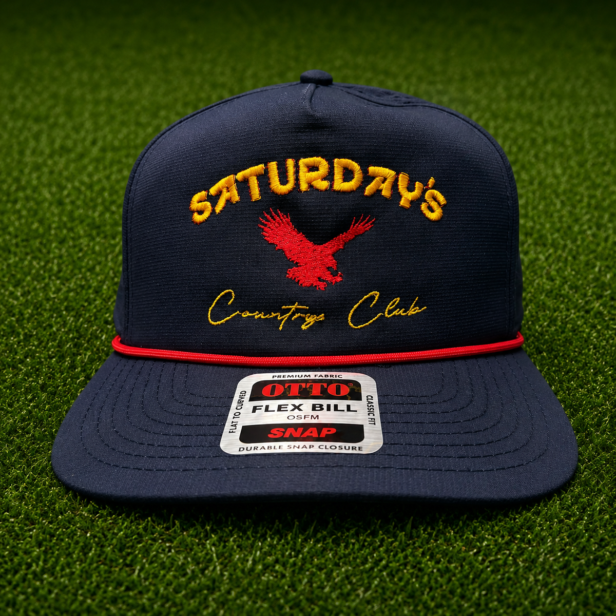 Saturday's Navy Eagle Snapback