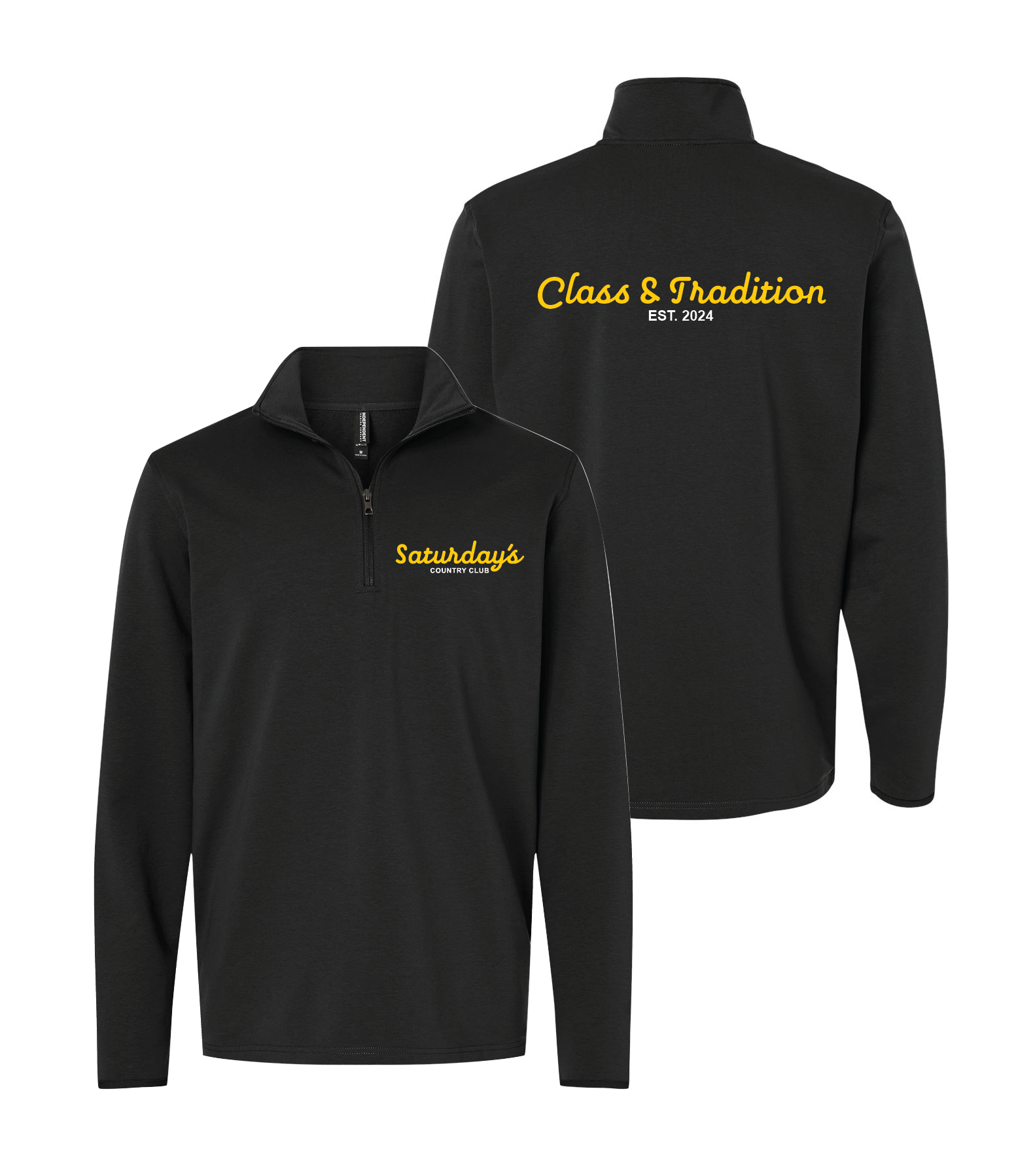 Saturdays Black Q-zip